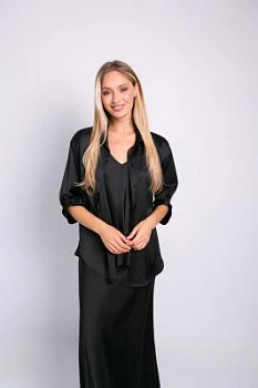 Жакет атласный
